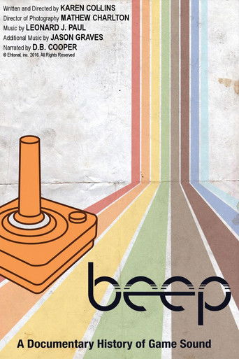 Poster for Beep: A Documentary History of Game Sound