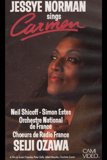 Poster for Jessye Norman Sings Carmen