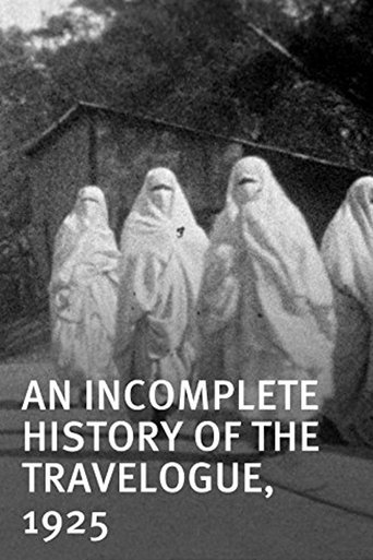 Poster for An Incomplete History of the Travelogue, 1925