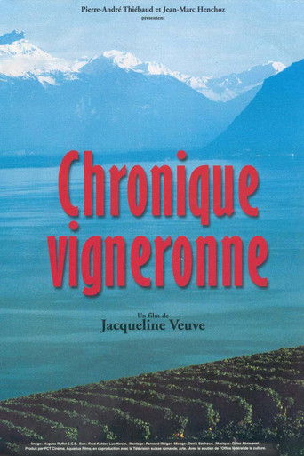 Poster for Chronique vigneronne