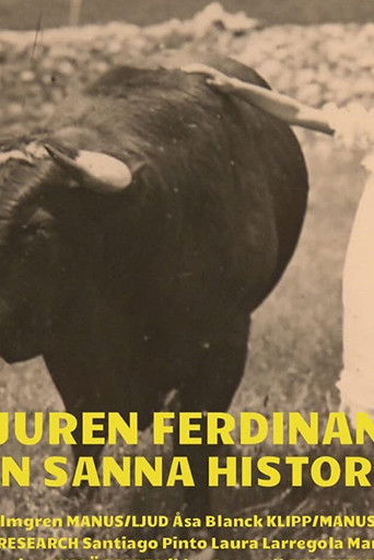 Poster for Tjuren Ferdinand - den sanna historien