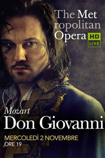 Poster for The Metropolitan Opera: Don Giovanni