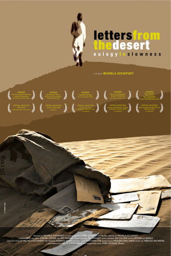 Poster for Letters from the Desert