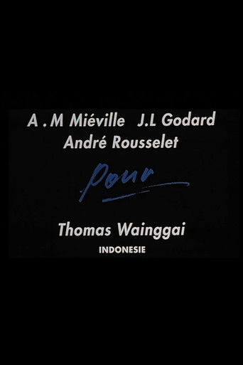 Poster for For Thomas Wainggai