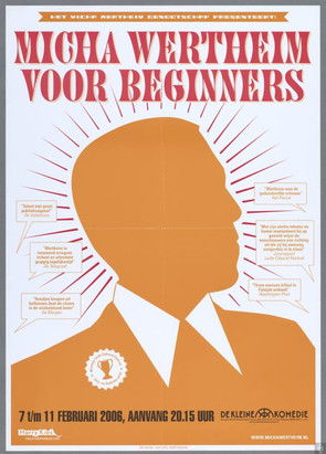 Poster for Micha Wertheim: Voor Beginners