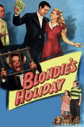 Poster for Blondie's Holiday