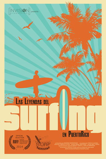 Poster for Las leyendas del surfing en Puerto Rico