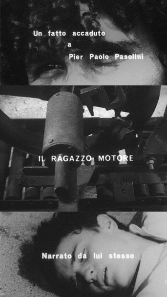 Poster for Il ragazzo motore