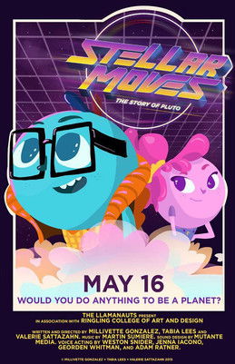 Poster for Stellar Moves - The Story of Pluto