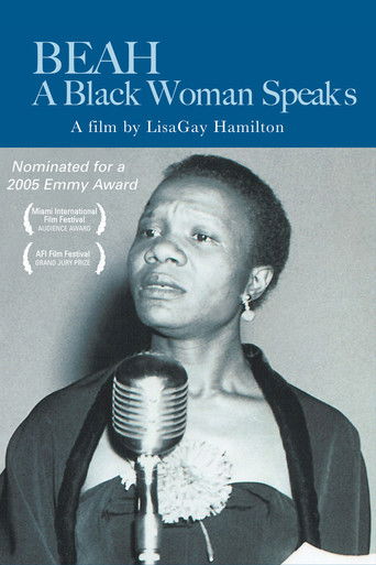 Poster for Beah: A Black Woman Speaks