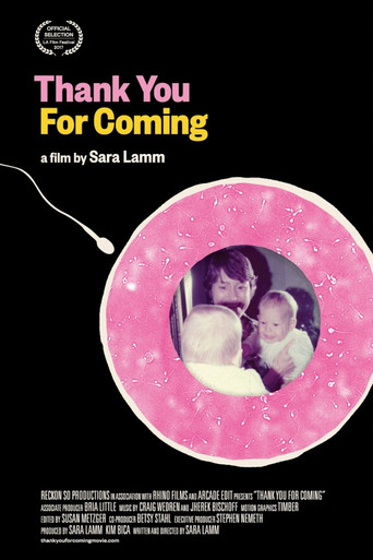 Poster for Thank You for Coming