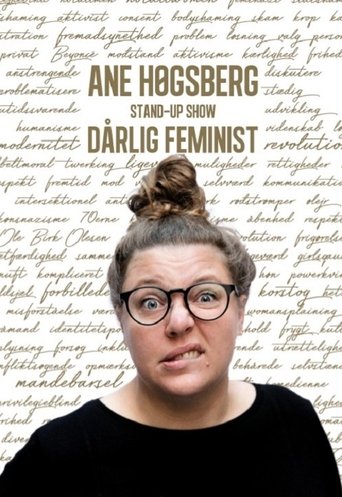 Poster for Ane Høgsberg: Dårlig Feminist