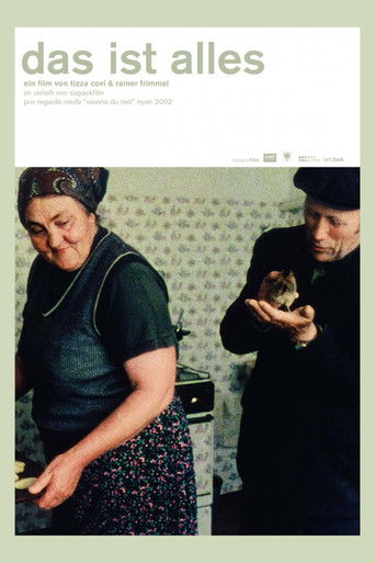 Poster for Das ist alles