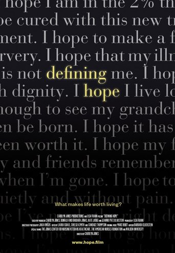 Poster for Defining Hope