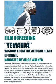 Poster for Yemanja: Wisdom from the African Heart of Brazil