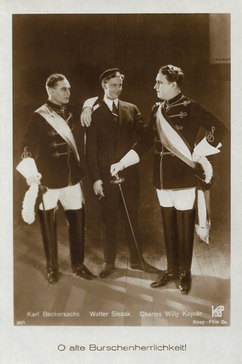 Poster for O alte Burschenherrlichkeit