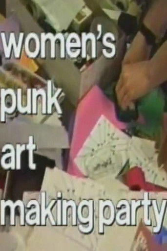 Poster for Women's Punk Art Making Party