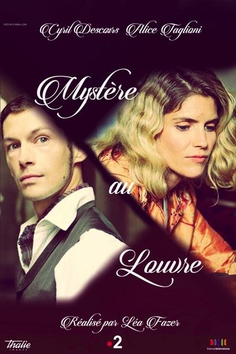 Poster for Mystery at the Louvre Museum
