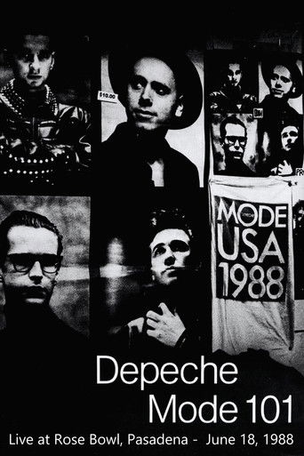 Poster for Depeche Mode: Live at the Pasadena Rose Bowl