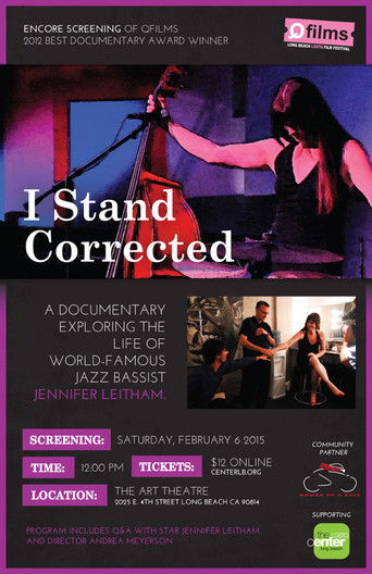 Poster for I Stand Corrected