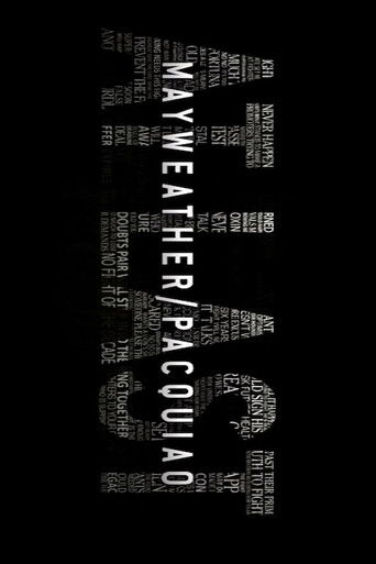 Poster for Mayweather/Pacquiao: At Last