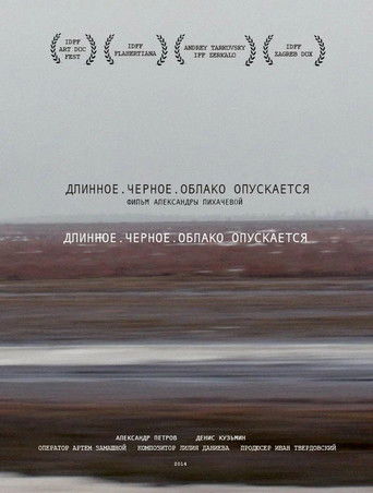 Poster for Long. Black. Cloud is Coming Down