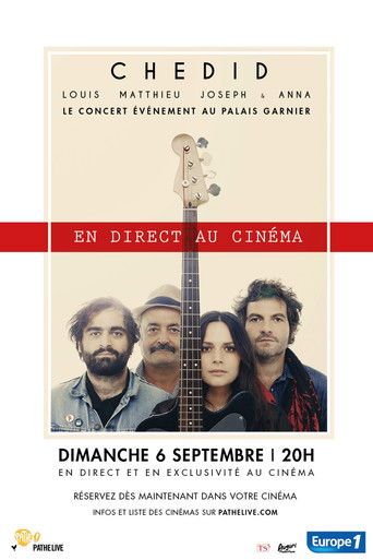 Poster for Louis Matthieu Joseph & Anna Chedid au Palais Garnier !