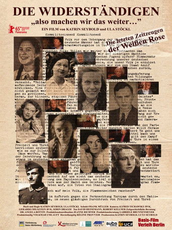 Poster for Die Widerständigen "also machen wir das weiter"