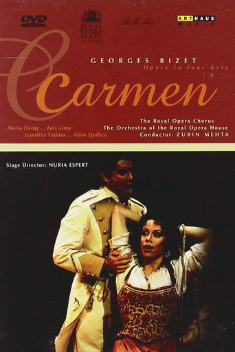 Poster for Carmen by Georges Bizet
