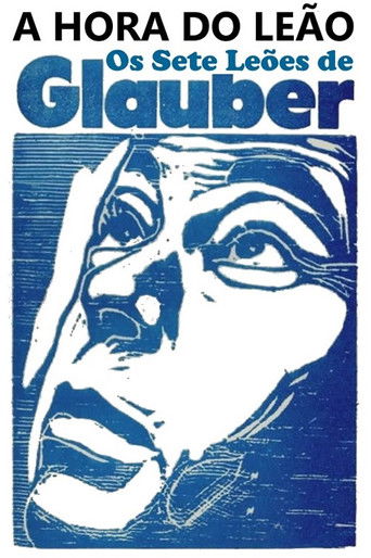 Poster for A Hora do leão - Os sete leões de Glauber