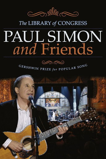 Poster for Paul Simon and Friends | The Library of Congress Gershwin Prize for Popular Song