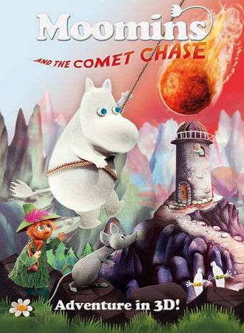 Poster for Moomins and the Comet Chase