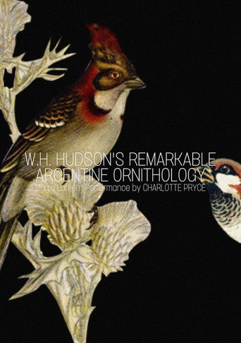 Poster for W.H. Hudson’s Remarkable Argentine Ornithology