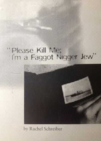 Poster for "Please Kill Me, I'm a Faggot Nigger Jew"