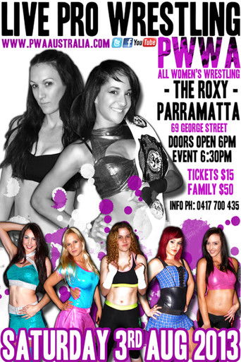 Poster for PWWA Champions United