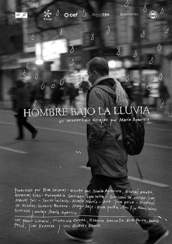 Poster for Hombre bajo la lluvia