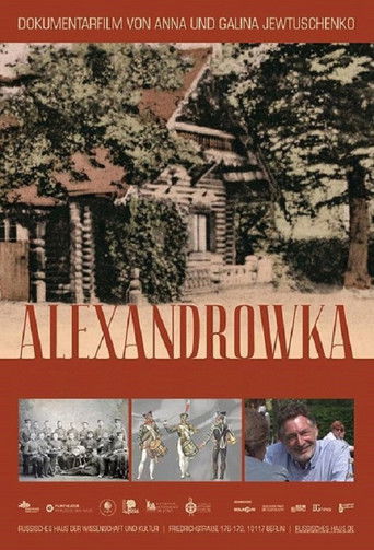 Poster for Russian Village in the German Side. Alexandrovka