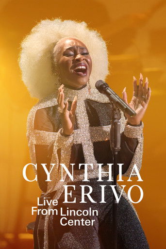 Poster for Cynthia Erivo: Live from Lincoln Center