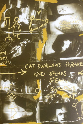 Poster for Cat Swallows Parakeet and Speaks!