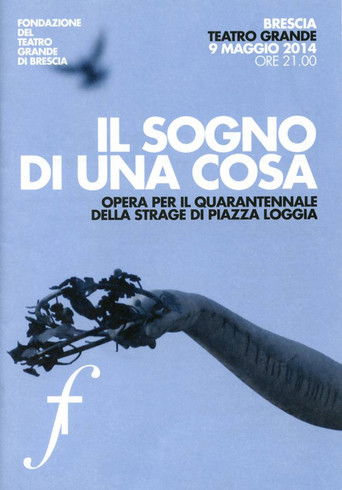 Poster for Il sogno di una cosa