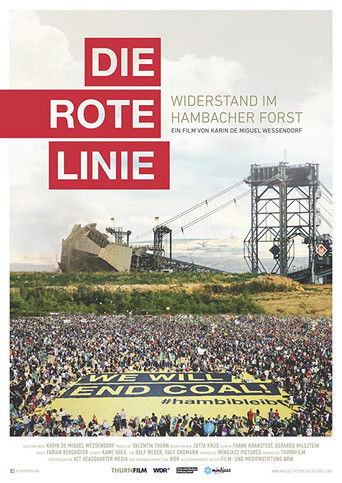 Poster for The Red Line - Resistance in Hambach Forest