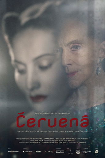 Poster for Červená