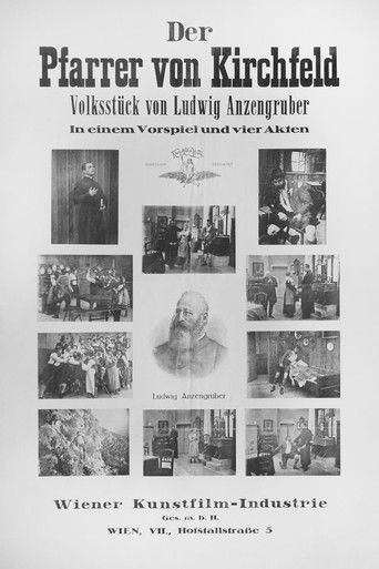 Poster for The Priest from Kirchfeld