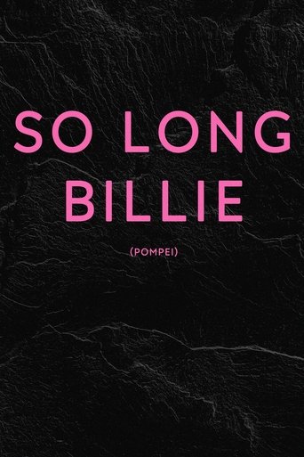 Poster for So Long Billie