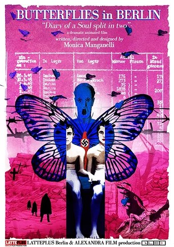 Poster for Butterflies in Berlin: Diary of a Soul Split in Two