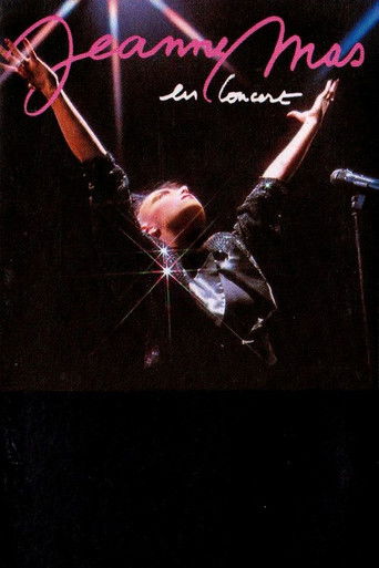 Poster for Jeanne Mas en concert