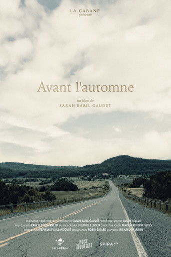 Poster for Avant l'automne