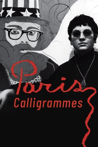 Poster for Paris Calligrammes
