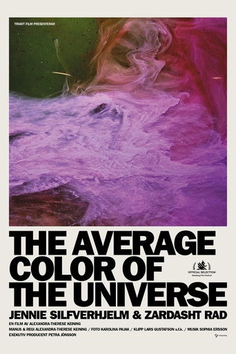 Poster for The Average Color of the Universe