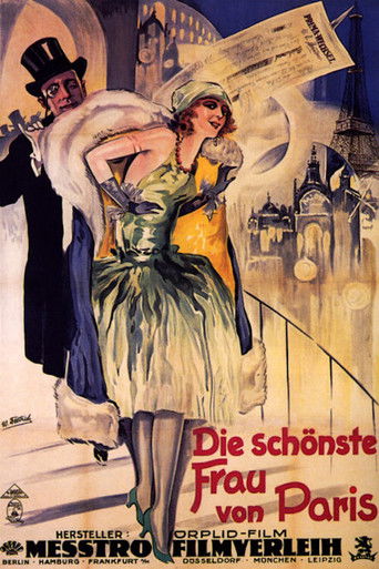 Poster for Die schönste Frau von Paris
